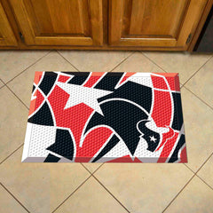 Houston Texans Rubber Scraper Door Mat XFIT Design - Houston Texans