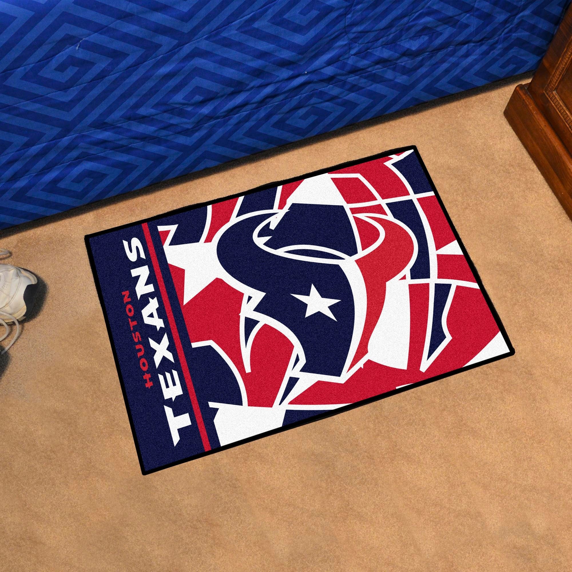 Houston Texans Starter Mat XFIT Design - 19in x 30in Accent Rug - Houston Texans