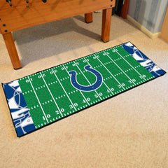 Indianapolis Colts Football Field Runner Mat - 30in. x 72in. XFIT Design