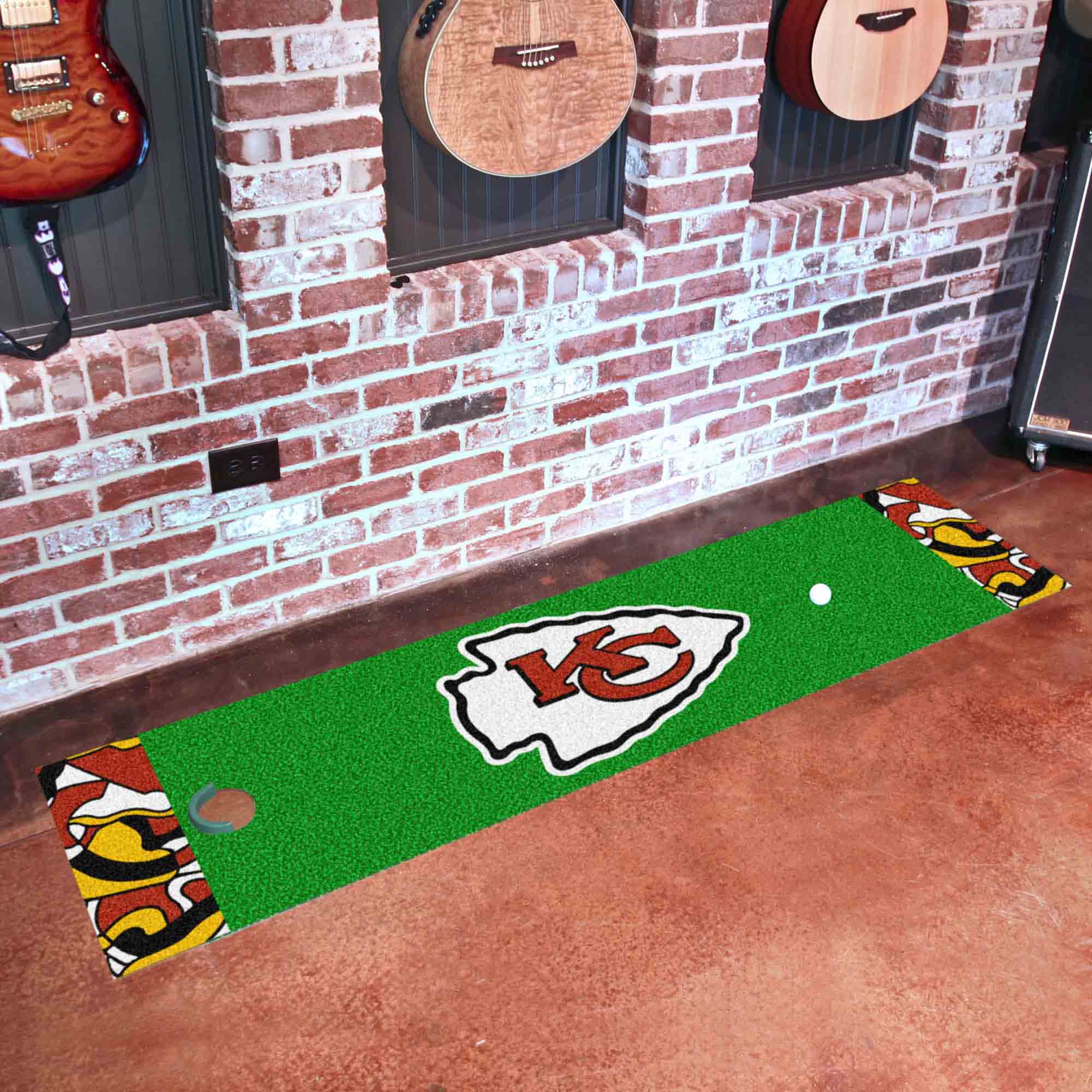 Kansas City Chiefs Putting Green Mat - 1.5ft. x 6ft.