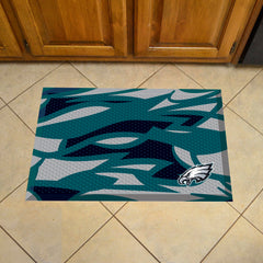 Philadelphia Eagles Rubber Scraper Door Mat XFIT Design