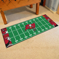 Tampa Bay Buccaneers Football Field Runner Mat - 30in. x 72in. XFIT Design