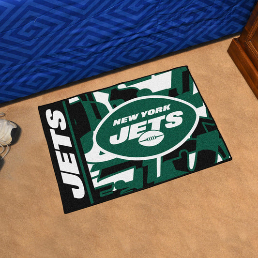 New York Jets Starter Mat XFIT Design - 19in x 30in Accent Rug - New York Jets