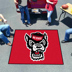 NC State Wolfpack Tailgater Rug - 5ft. x 6ft., Wolf Logo - NC State