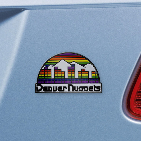 Denver Nuggets 3D Color Metal Emblem - Denver Nuggets