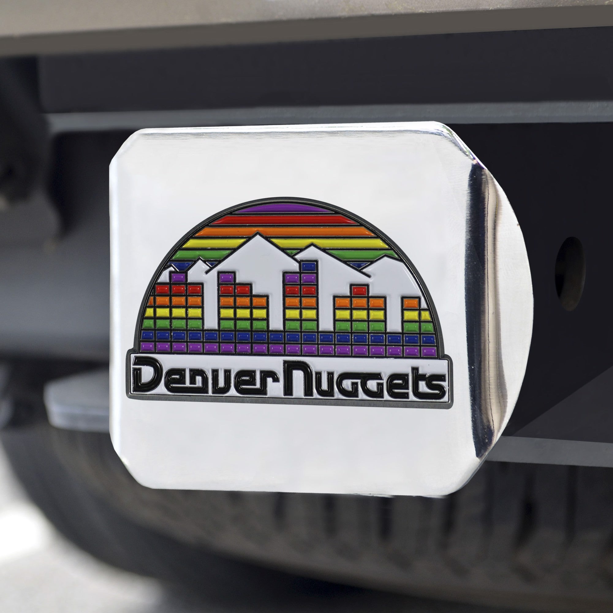 Denver Nuggets Hitch Cover - 3D Color Emblem