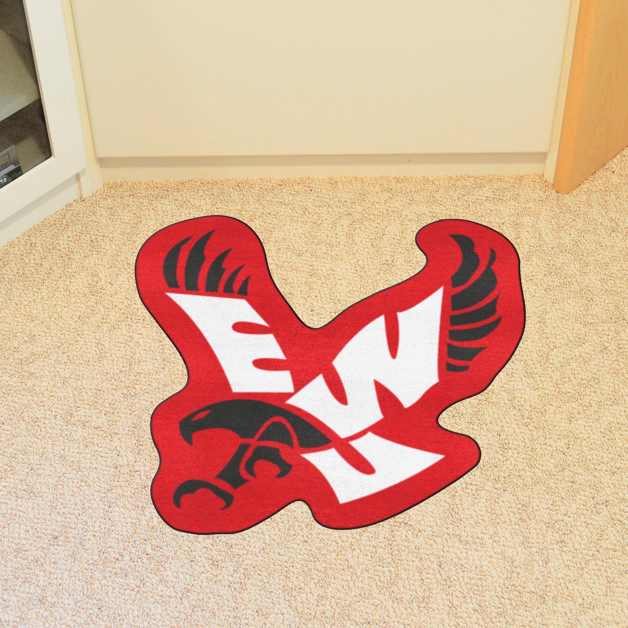 Eastern Washington Eagles Mascot Rug