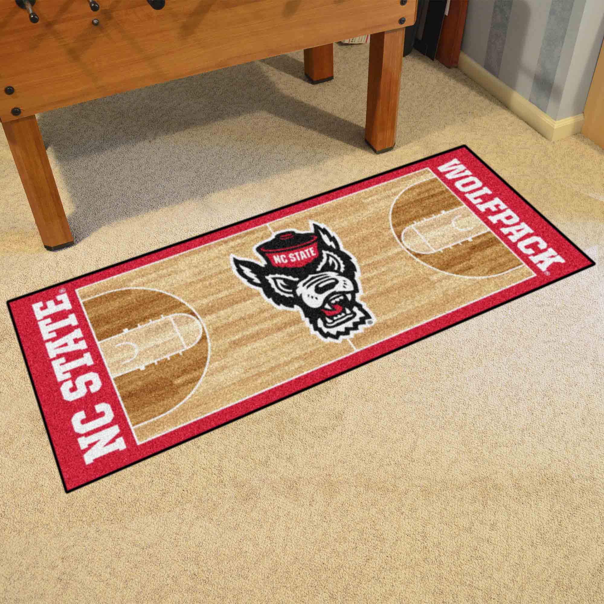 NC State Wolfpack Court Runner Rug - 30in. x 72in. - NC State