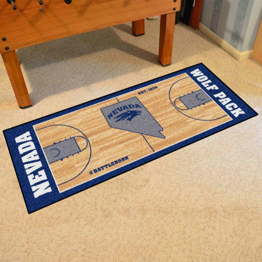 Nevada Wolfpack Court Runner Rug - 30in. x 72in.