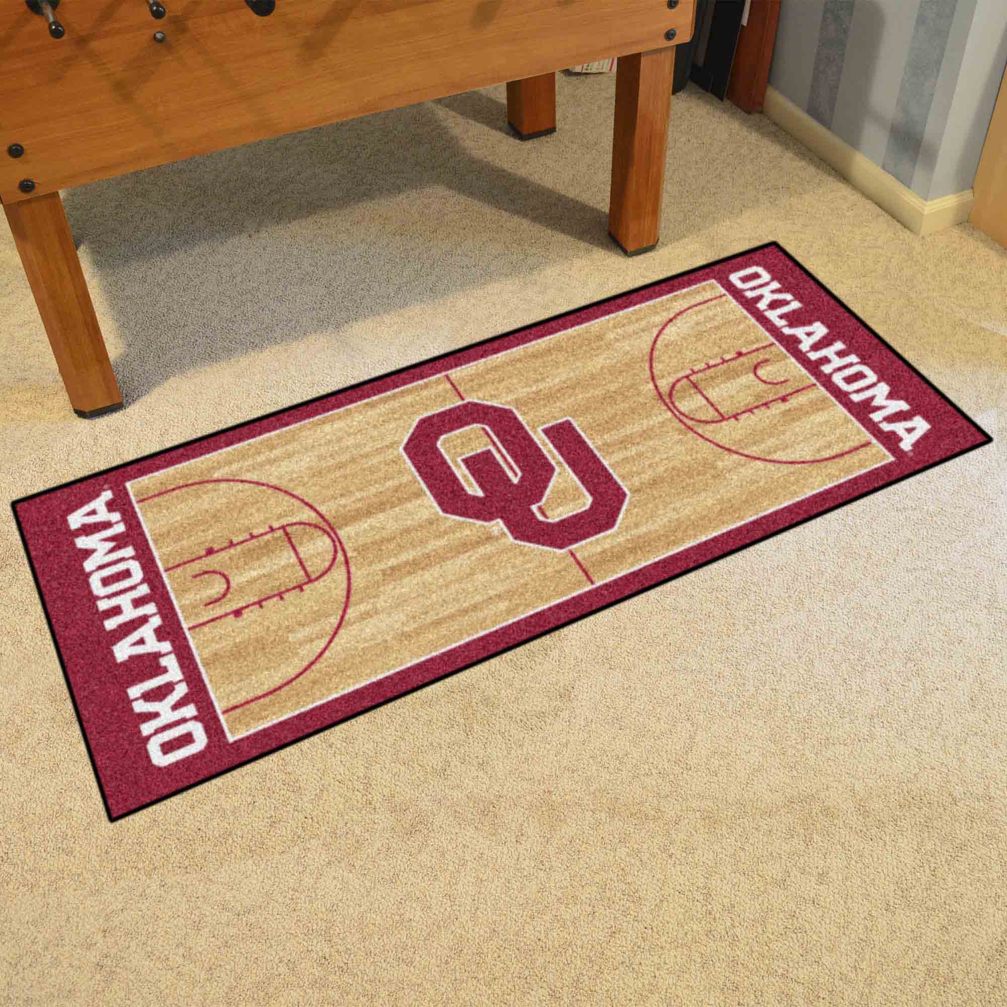 Oklahoma Sooners Court Runner Rug - 30in. x 72in.