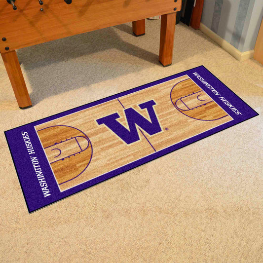 Washington Huskies Court Runner Rug - 30in. x 72in.