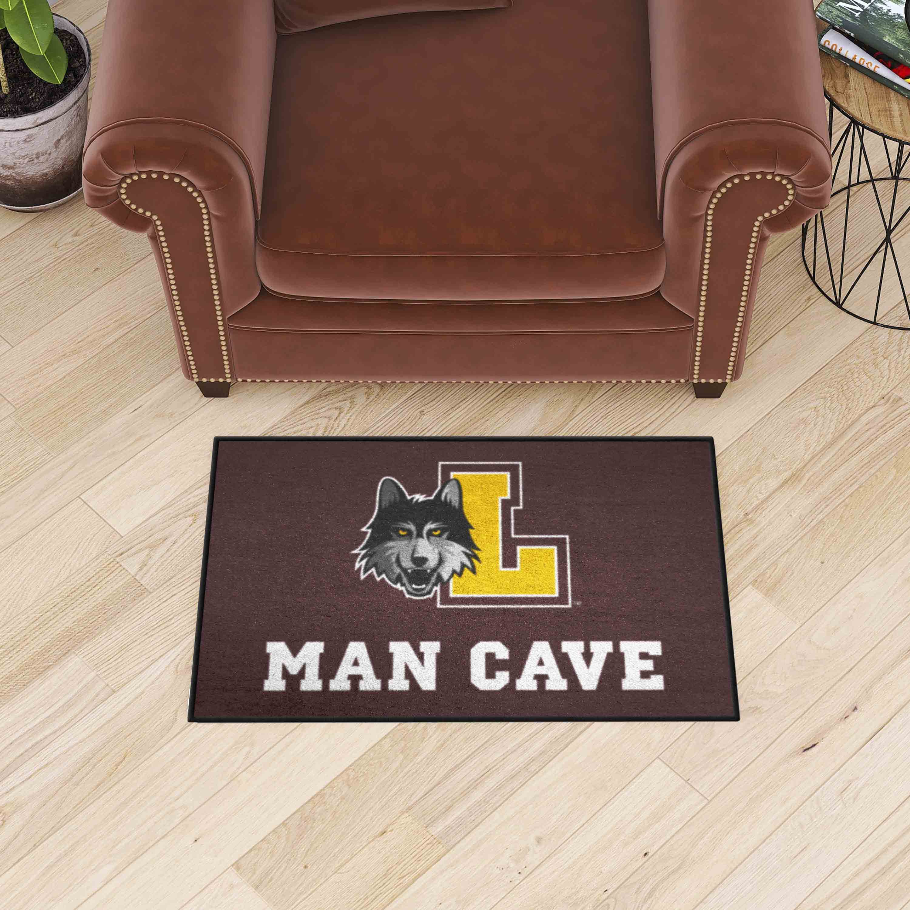 Loyola Chicago Ramblers Man Cave Starter Mat Accent Rug - 19in. x 30in.