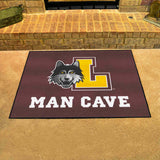 Loyola Chicago Ramblers Man Cave All-Star Rug - 34 in. x 42.5 in.