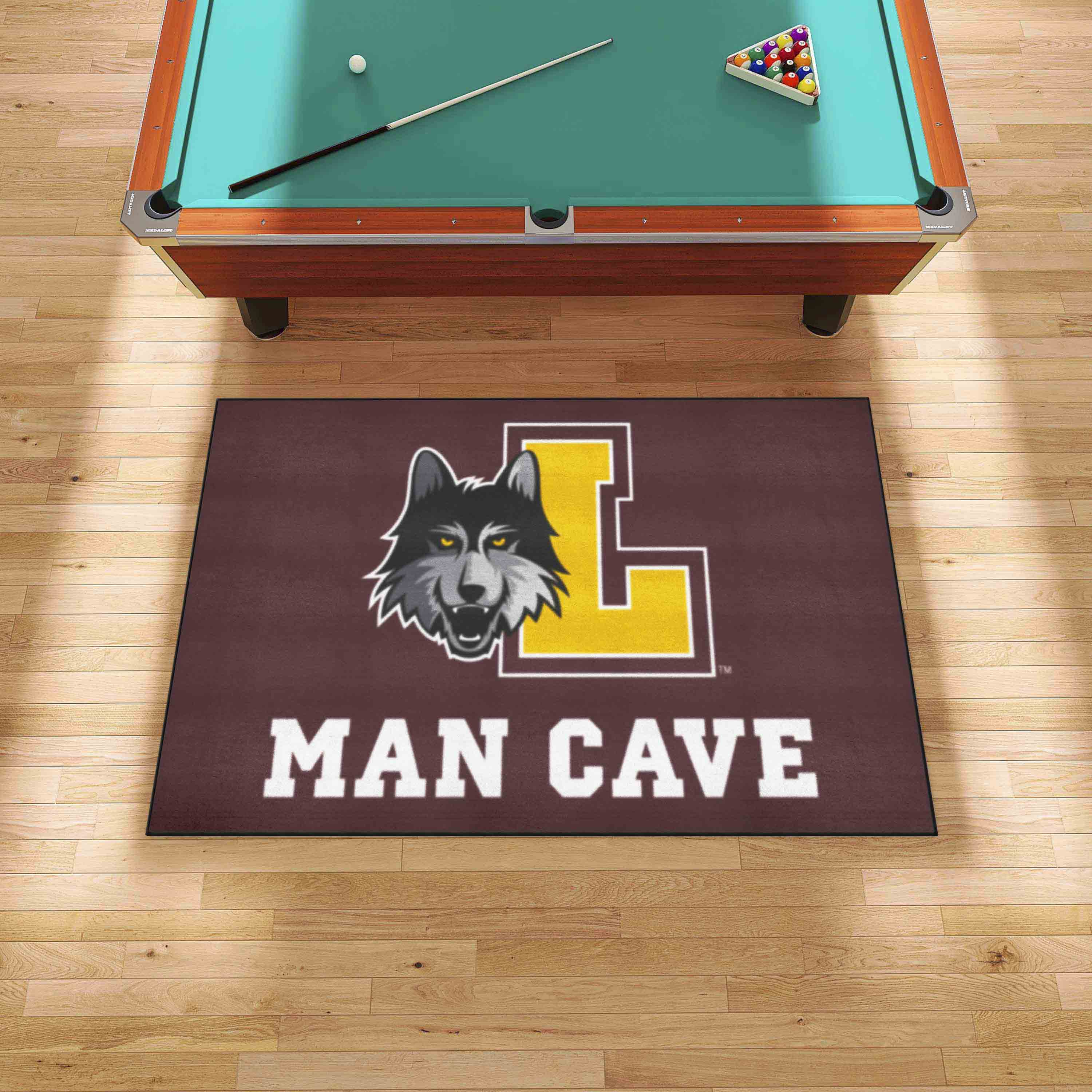 Loyola Chicago Ramblers Man Cave Ulti-Mat Rug - 5ft. x 8ft.