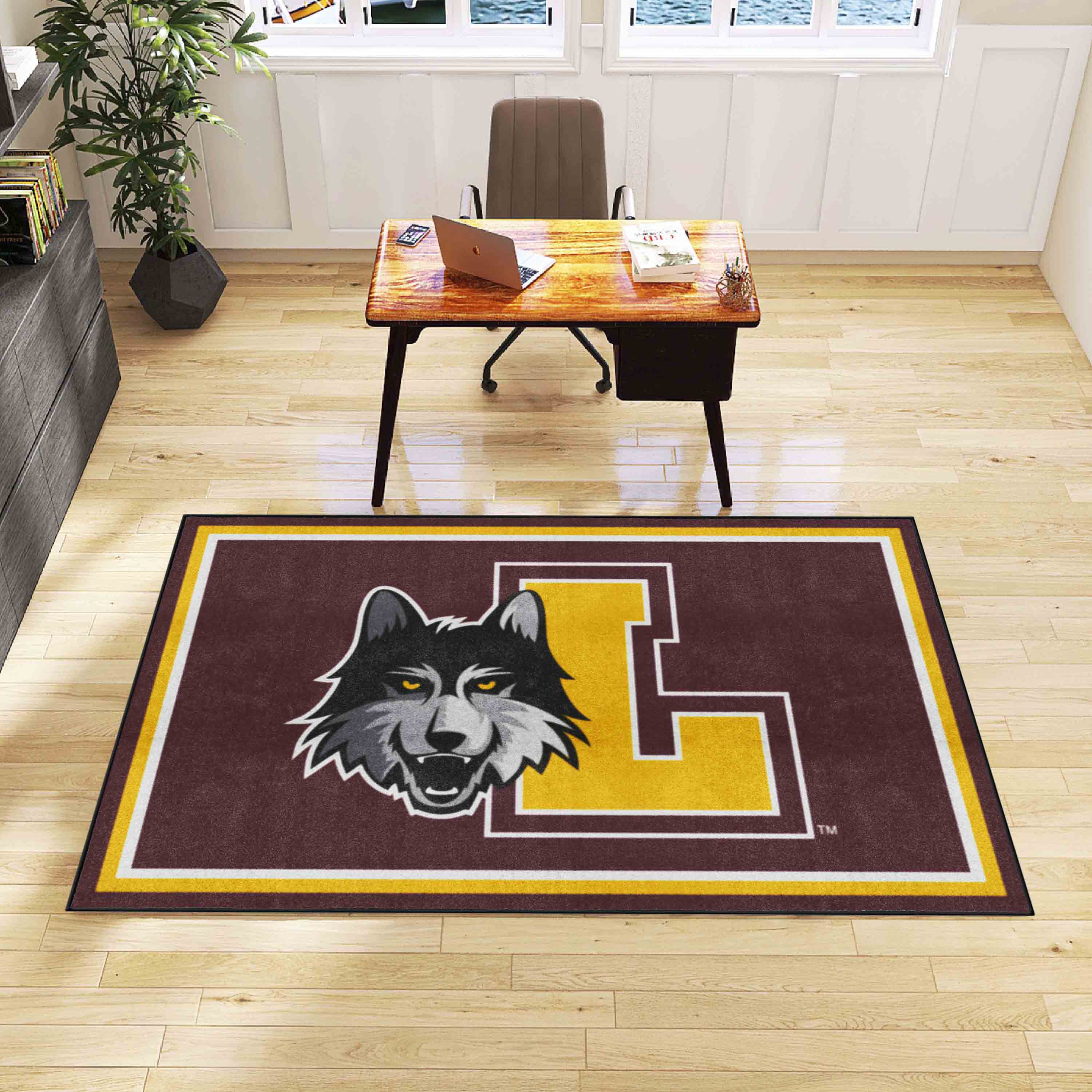 Loyola Chicago Ramblers 5ft. x 8 ft. Plush Area Rug