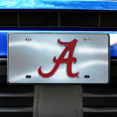 Alabama Crimson Tide 3D Stainless Steel License Plate