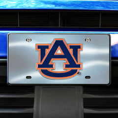 Auburn Tigers 3D Stainless Steel License Plate