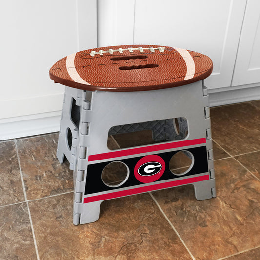 Georgia Bulldogs Folding Step Stool - 13in. Rise