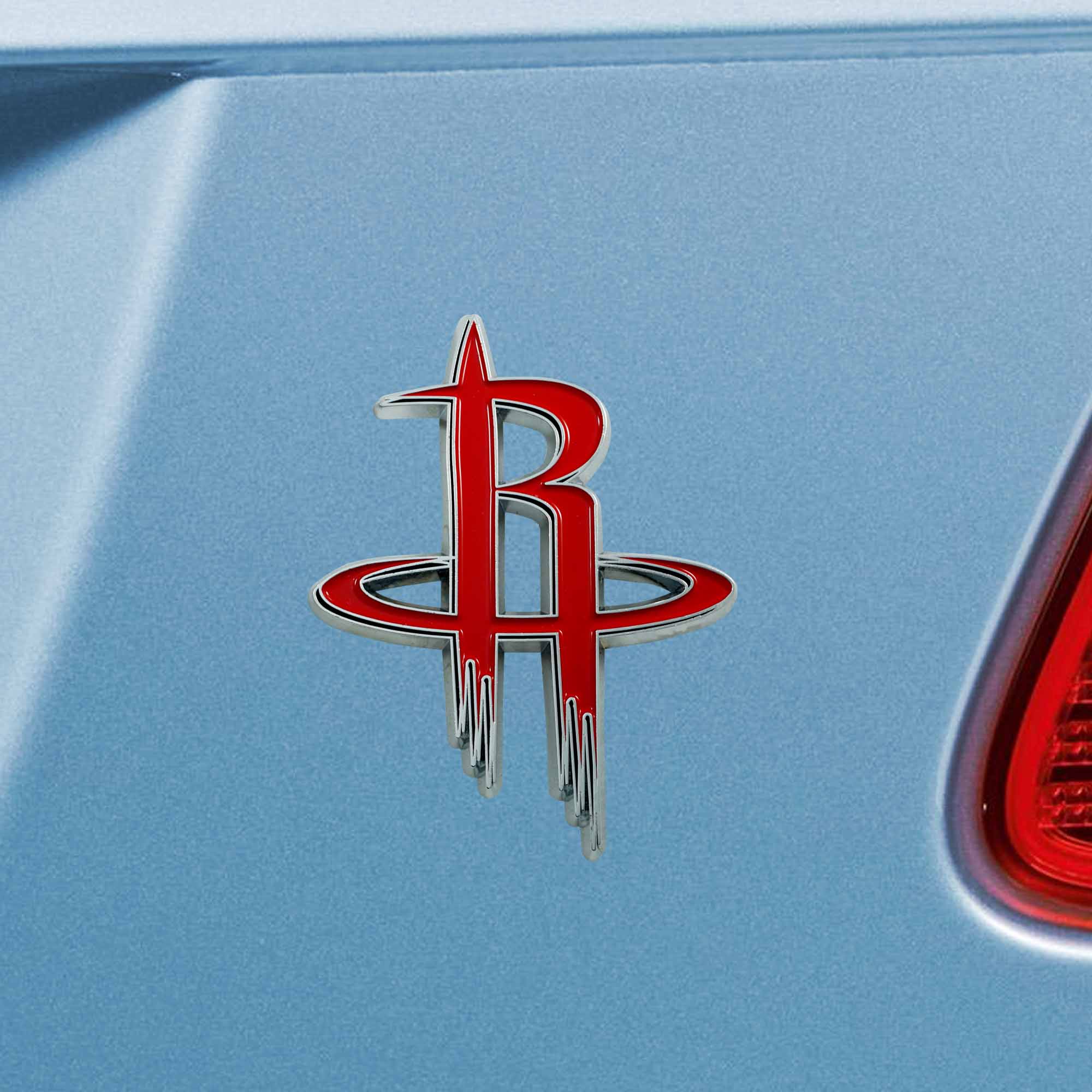 Houston Rockets 3D Color Metal Emblem - Houston Rockets