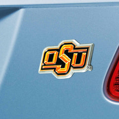 Oklahoma State Cowboys 3D Color Metal Emblem - Oklahoma State