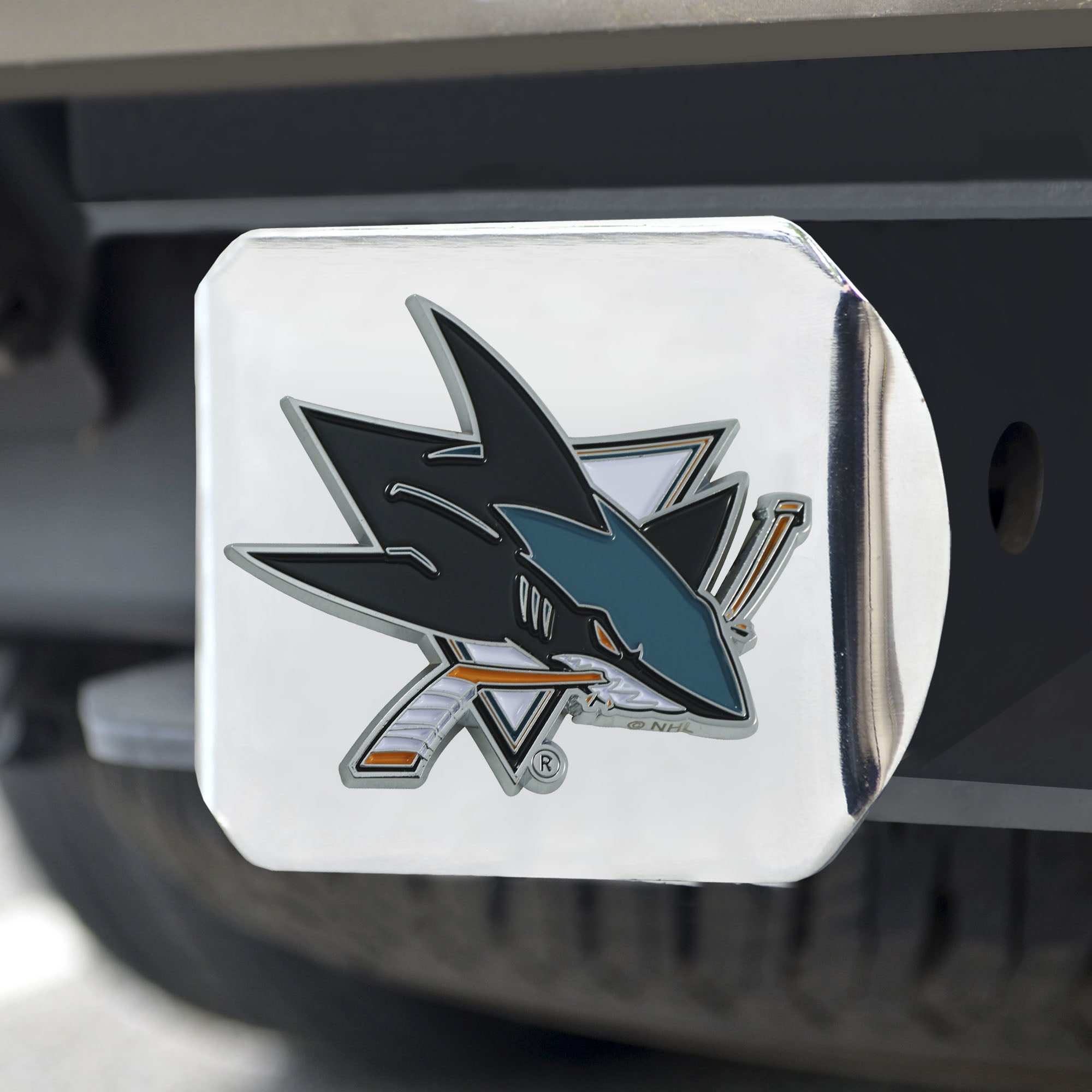 San Jose Sharks Hitch Cover - 3D Color Emblem