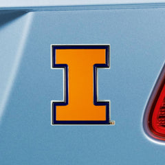 Illinois Illini 3D Color Metal Emblem