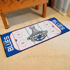 St. Louis Blues Rink Runner - 30in. x 72in., 2019 Stanley Cup Champions