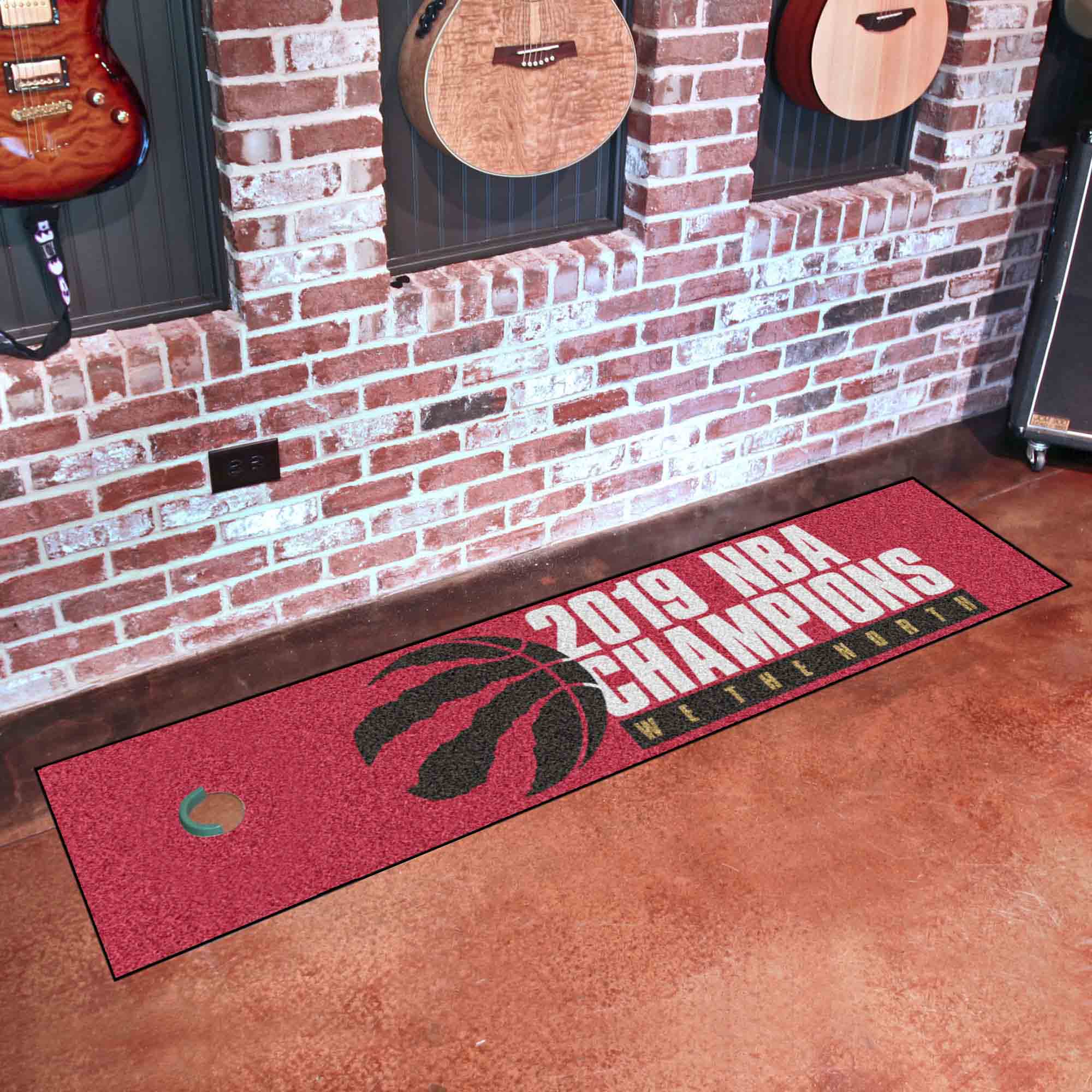 Toronto Raptors 2019 NBA Champions Putting Green Mat - 1.5ft. x 6ft.