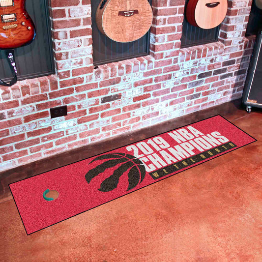 Toronto Raptors 2019 NBA Champions Putting Green Mat - 1.5ft. x 6ft.