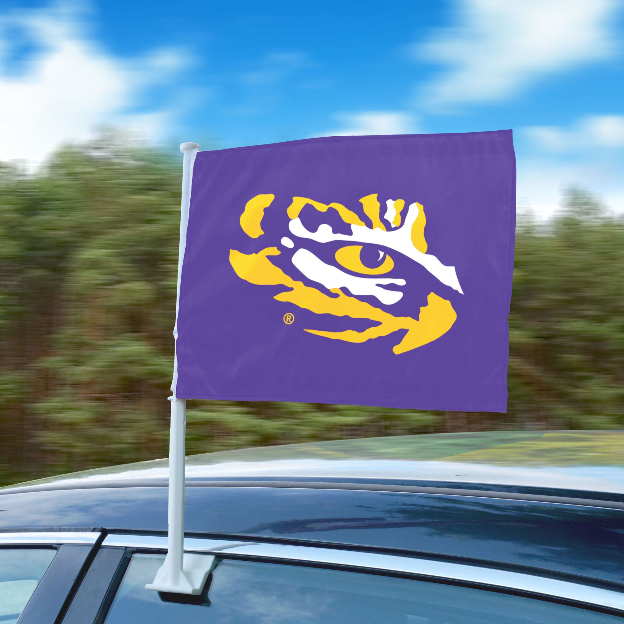 LSU Tigers Car Flag Large 1pc 11" x 14"