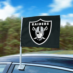 Las Vegas Raiders Car Flag Large 1pc 11" x 14"