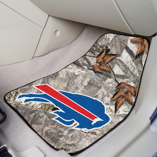 Buffalo Bills Camo Front Carpet Car Mat Set - 2 Pieces - Buffalo Bills