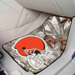 Cleveland Browns Camo Front Carpet Car Mat Set - 2 Pieces