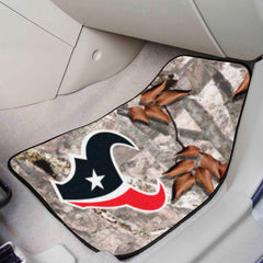 Houston Texans Camo Front Carpet Car Mat Set - 2 Pieces - Houston Texans