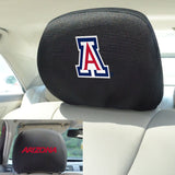 Arizona Wildcats Embroidered Head Rest Cover Set - 2 Pieces - Arizona