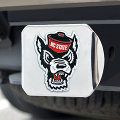 NC State Wolfpack Hitch Cover - 3D Color Emblem - NC State