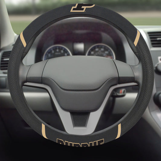 Purdue Boilermakers Embroidered Steering Wheel Cover