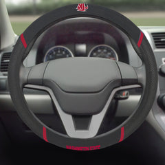 Washington State Cougars Embroidered Steering Wheel Cover