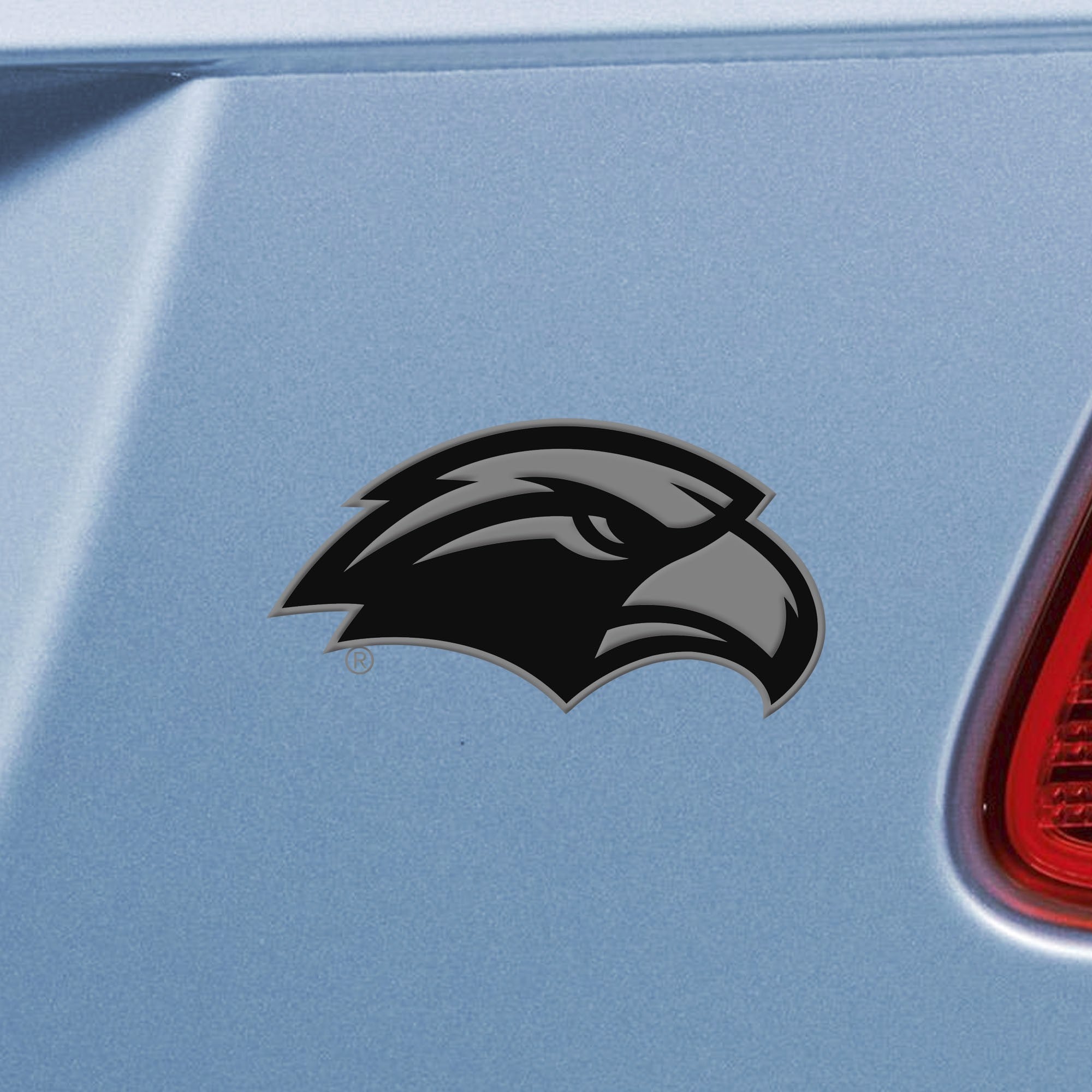 Southern Miss Golden Eagles 3D Chrome Metal Emblem