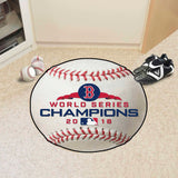 Boston Red Sox 2018 World Series Champions Baseball Rug - 27in. Diameter