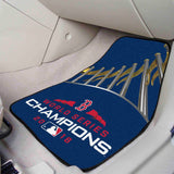 Boston Red Sox 2018 World Series Champions Front Carpet Car Mat Set - 2 Pieces