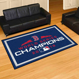 Boston Red Sox 2018 World Series Champions 5ft. x 8 ft. Plush Area Rug