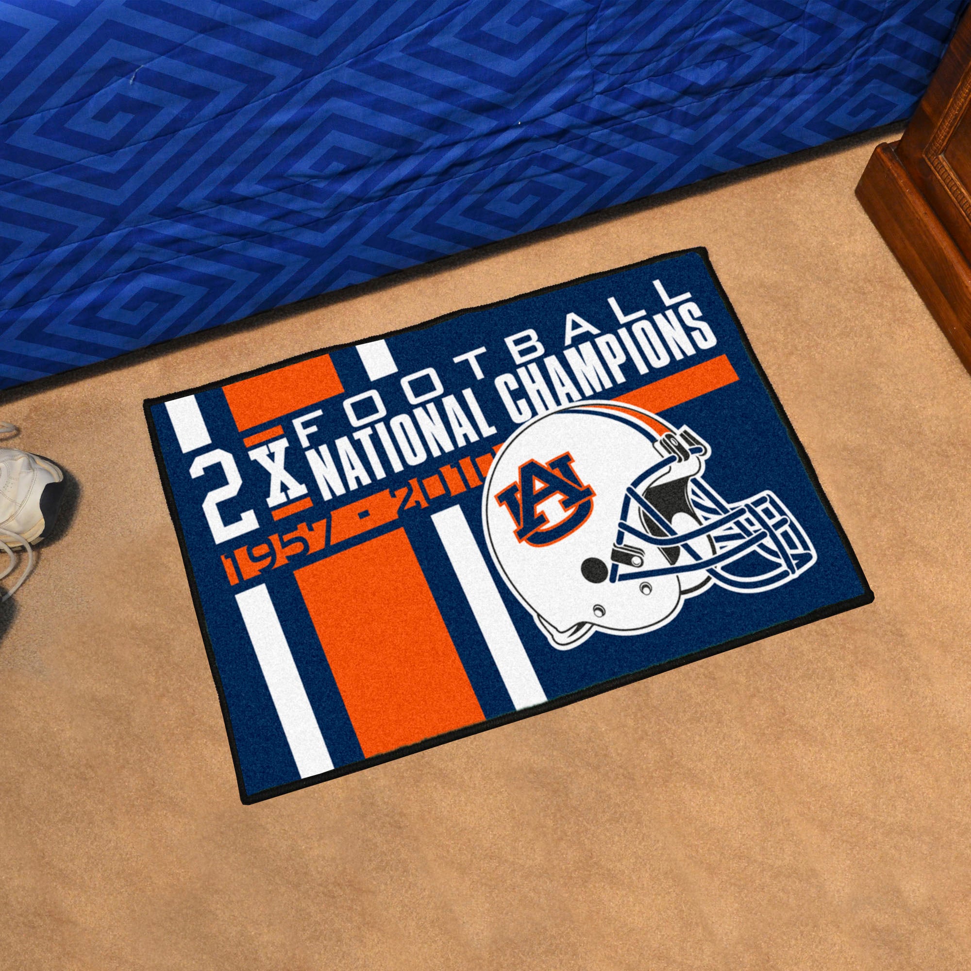 Auburn Tigers Dynasty Starter Mat Accent Rug - 19in. x 30in.