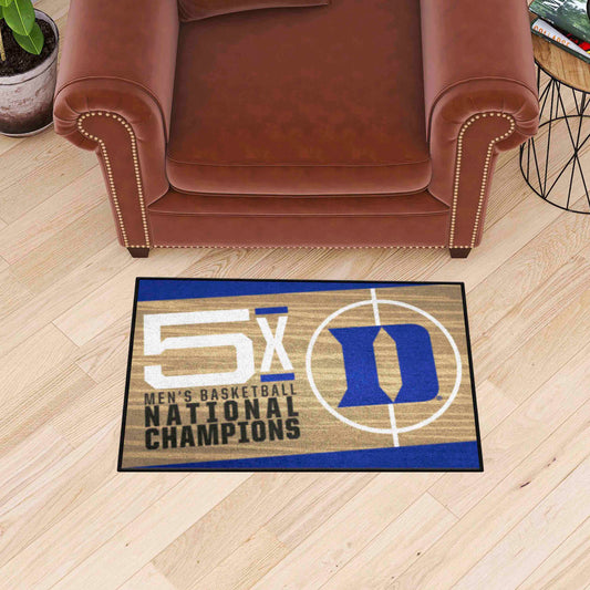 Duke Blue Devils Dynasty Starter Mat Accent Rug - 19in. x 30in.