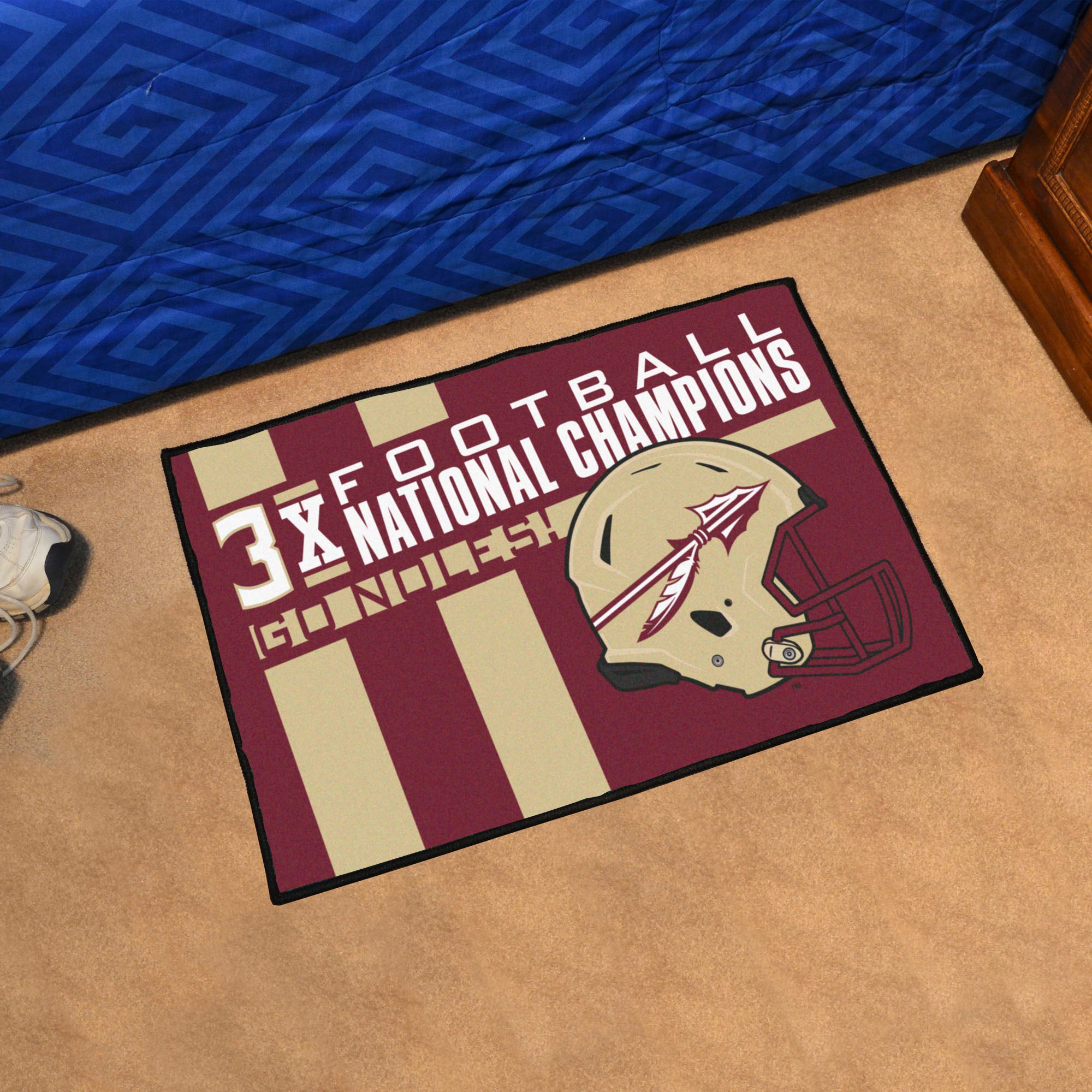 Florida State Seminoles Dynasty Starter Mat Accent Rug - 19in. x 30in.