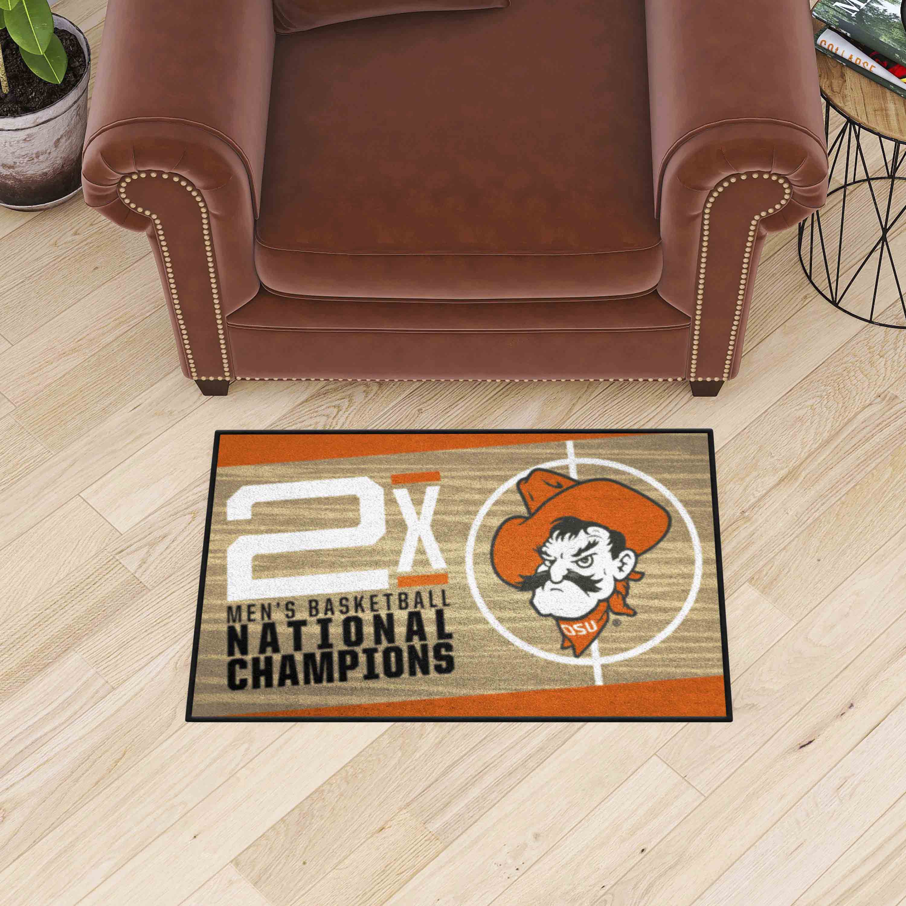 Oklahoma State Cowboys Dynasty Starter Mat Accent Rug - 19in. x 30in. - Oklahoma State