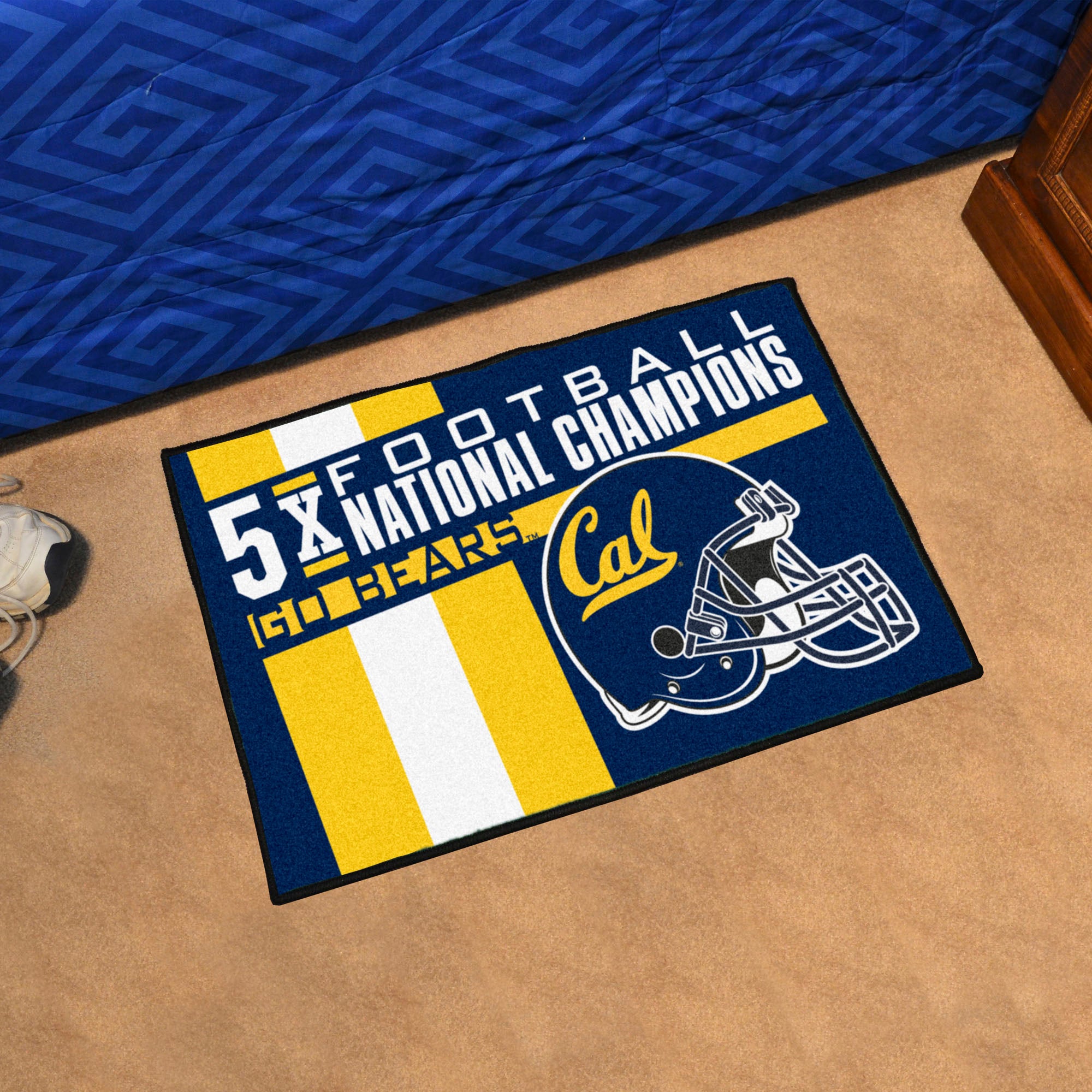 Cal Golden Bears Dynasty Starter Mat Accent Rug - 19in. x 30in.