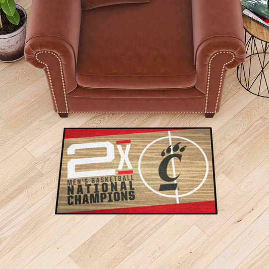 Cincinnati Bearcats Dynasty Starter Mat Accent Rug - 19in. x 30in. - Cincinnati