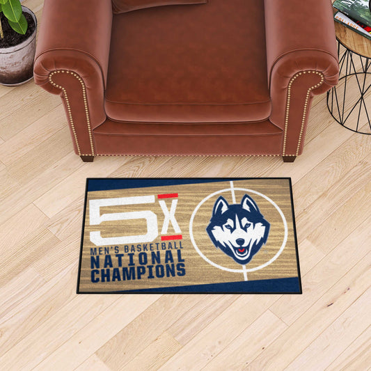 UConn Huskies Starter Mat Accent Rug - 19in. x 30in.