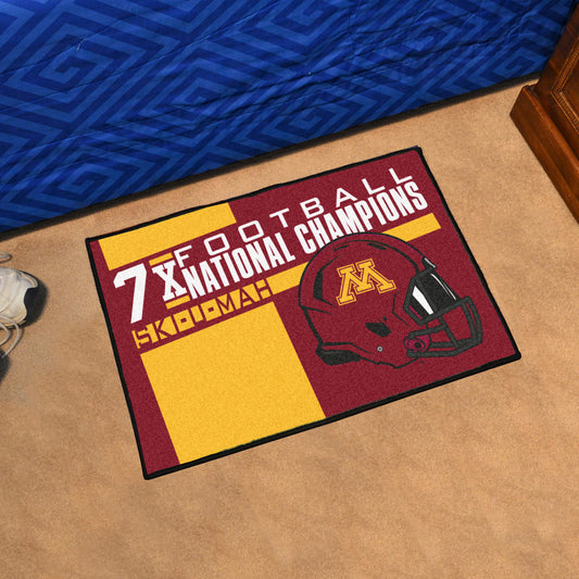 Minnesota Golden Gophers Dynasty Starter Mat Accent Rug - 19in. x 30in.